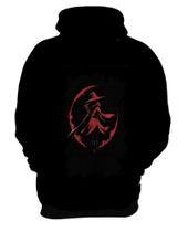Blusa de Frio Bruxa Halloween Vermelha 2