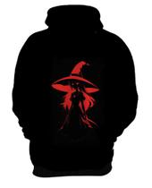 Blusa de Frio Bruxa Halloween Vermelha 8 - Kasubeck Store