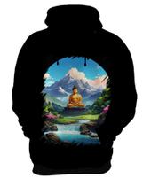 Blusa de Frio Buda Anime Desenho Budismo Buda 6