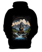 Blusa de Frio Buda Logo Budismo Buda Religião 2 Blusa de Frio Buda Logo Budismo Buda Religião 2