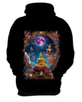 Blusa de Frio Buda Universo Lótus Imortalidade 11 Blusa de Frio Buda Universo Lótus Imortalidade 11