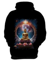 Blusa de Frio Buda Universo Lótus Imortalidade 2 Blusa de Frio Buda Universo Lótus Imortalidade 2