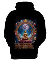 Blusa de Frio Buda Universo Lótus Imortalidade 4 Blusa de Frio Buda Universo Lótus Imortalidade 4