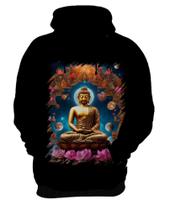 Blusa de Frio Buda Universo Lótus Imortalidade 9 Blusa de Frio Buda Universo Lótus Imortalidade 9