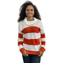 Blusa De Frio Cacharrel Feminina Gola Alta Trico Suéter481