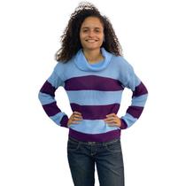 Blusa De Frio Cacharrel Feminina Gola Alta Trico Suéter481 Blusa De Frio Cacharrel Feminina Gola Alta Trico Suéter481