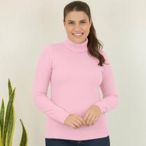 Blusa De Frio Cacharrel Feminina Gola Alta Tricot
