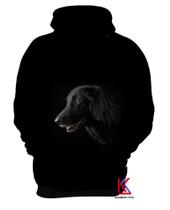 Blusa de Frio Cachorro Lindo Flat coated Retriever Dog 1 Blusa de Frio Cachorro Lindo Flat coated Retriever Dog 1