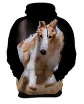 Blusa de Frio Cão Borzoi Competição Veloz Ágil Lindo 1