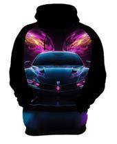Blusa de Frio Carro Neon Dark Silhuette Sportive 2 Blusa de Frio Carro Neon Dark Silhuette Sportive 2