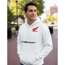 Blusa De Frio Casaco De Moletom Moto Cb 650f Unissex