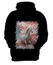 Blusa de Frio Cavalo Explosão de Cores Hipnotizante 3