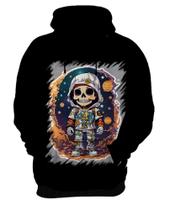 Blusa de Frio Caveira Infantil Estilosa Unif 8