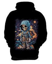 Blusa de Frio Caveira Infantil Estilosa Unif 9