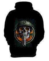 Blusa de Frio Caveira Militar Logo Guerra 3 Blusa de Frio Caveira Militar Logo Guerra 3