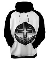 Blusa de Frio Cruz Cristã Jesus Cristo Espinhos 4