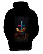Blusa de Frio da Cruz de Jesus Igreja Fé 18 Blusa de Frio da Cruz de Jesus Igreja Fé 18