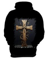 Blusa de Frio da Cruz de Jesus Igreja Fé 45