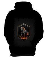 Blusa de Frio de Cavalo Flamejante Fire Horse 8 Blusa de Frio de Cavalo Flamejante Fire Horse 8