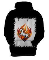 Blusa de Frio de Cavalo Flamejante Fire Horse 9 Blusa de Frio de Cavalo Flamejante Fire Horse 9