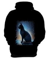 Blusa de Frio de Gato Oráculo Hacker Binário Mat 1