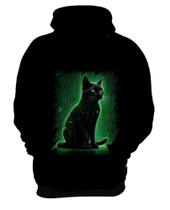 Blusa de Frio de Gato Oráculo Hacker Binário Mat 3