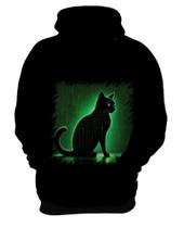 Blusa de Frio de Gato Oráculo Hacker Binário Mat 4