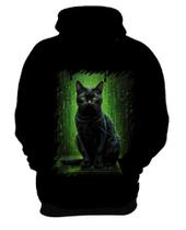 Blusa de Frio de Gato Oráculo Hacker Binário Mat 6