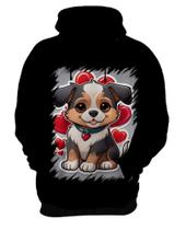 Blusa de Frio Dia dos Namorados Cachorrinho 16 - Kasubeck Store