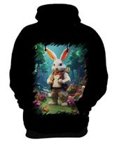 Blusa de Frio Do Coelhinho da Páscoa Polígonos 2