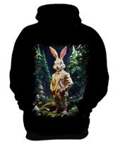 Blusa de Frio Do Coelhinho da Páscoa Polígonos 4 Blusa de Frio Do Coelhinho da Páscoa Polígonos 4