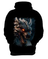 Blusa de Frio Dragão Dragon Chamas Infernal Fogo 6