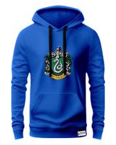 Blusa de Frio Estampada Harry Potter Slytherin Sonserina Casaco Moletom