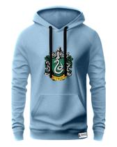 Blusa de Frio Estampada Harry Potter Slytherin Sonserina Casaco Moletom