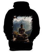 Blusa de Frio Estátua de Buda Iluminado Religião 10