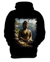 Blusa de Frio Estátua de Buda Iluminado Religião 12