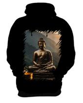 Blusa de Frio Estátua de Buda Iluminado Religião 14