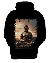 Blusa de Frio Estátua de Buda Iluminado Religião 18
