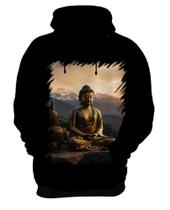 Blusa de Frio Estátua de Buda Iluminado Religião 21 Blusa de Frio Estátua de Buda Iluminado Religião 21