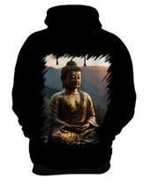 Blusa de Frio Estátua de Buda Iluminado Religião 22