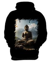 Blusa de Frio Estátua de Buda Iluminado Religião 3