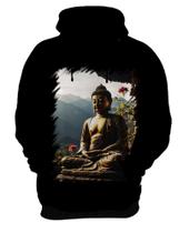 Blusa de Frio Estátua de Buda Iluminado Religião 9 Blusa de Frio Estátua de Buda Iluminado Religião 9