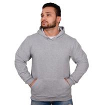 Blusa de Frio Fechado Flanelado Moleton Com Capuz Blusão Casaco de Algodão Unissex