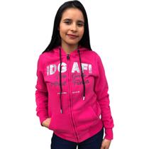 Blusa De Frio Feminina Com Ziper E Capuz