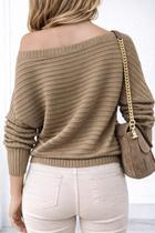 Blusa de Frio Feminina Oversized Manga Morcego Gola Ampla Soltinha Tricot Inverno