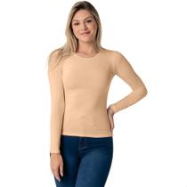 Blusa de Frio Feminina Térmica Inverno Peluciada Anatômico Blusa de Frio Feminina Térmica Inverno Peluciada Anatômico
