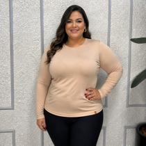 Blusa de Frio Feminina Térmica Peluciada Plus Size Inverno Blusa de Frio Feminina Térmica Peluciada Plus Size Inverno