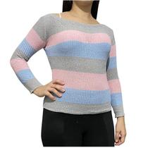 Blusa De Frio Feminina Trico Tricot Elegante Roupa Inverno