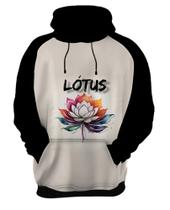 Blusa de Frio Flor de Lótus Budismo Buda Religi o 1