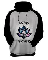 Blusa de Frio Flor de Lótus Budismo Buda Religi o 4 Blusa de Frio Flor de Lótus Budismo Buda Religi o 4